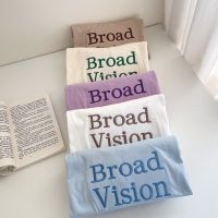 เสื้อยืดโอเวอร์ไซส์ ผ้าคอตตอน Broad Vision