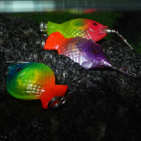 ไฟ LED ตกปลาใต้น้ำ Waterproof Deep Drop Fishing Lure Light LED อะคริลิคใสสีสันสดใส360หมุนเพื่อดึงดูดปลา