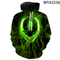 New New Fashion Alien Boy Girl Kids Long Sleeve Sweatshirts 3D Printed Hoodies Pullover Men Women Children Cool Streetwear Jackettrend