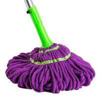 ยนยสฟ  Magic Mop ไม้ถูพื้นบิดน้ำในตัว ด้ามสแตนเลสสีเหลือง