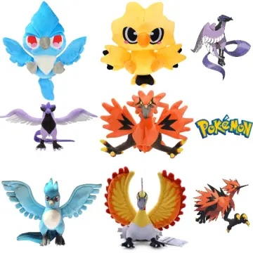 Legendary Bird Articuno, Moltres, Zapdos Plush Doll Toys