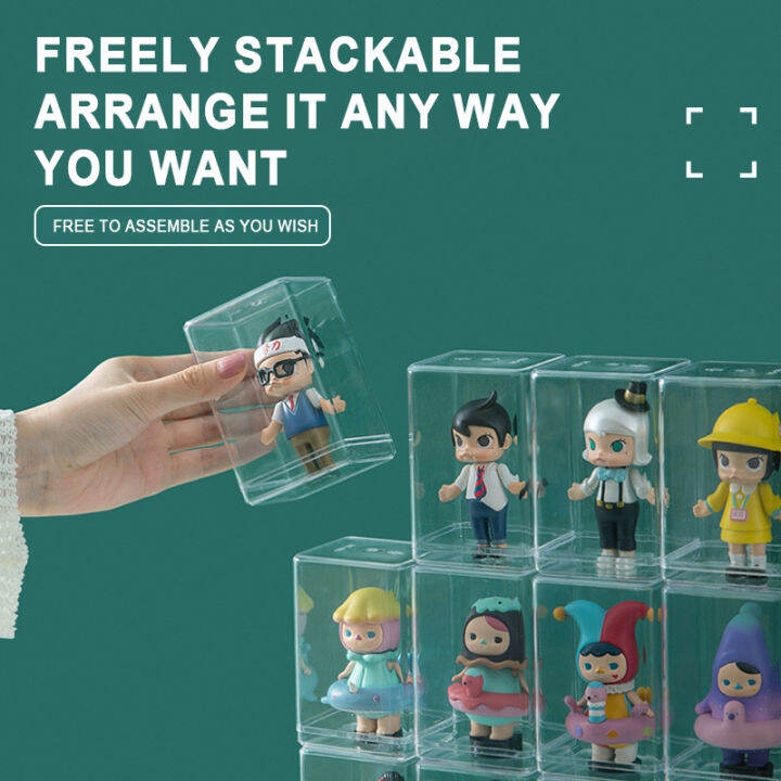 WEIYAN Acrylic Handmade Display Box Transparent Blind Box Display Box