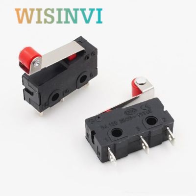 100PCS Mini Micro Switch 3Pin With Roller Limit Switch