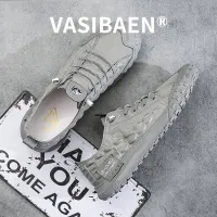 VASIBAEN new style Korean sports shoes trendy shoes casual Ice Silk breathable waterproof non-slip safety shoes sports and leisure one warped ีย