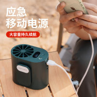 New Portable Outdoor Waist Fan Neck Fan Usb Charging Takeaway Portable Mobile Fan Gift 2023