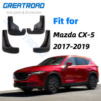 ด้านหน้าด้านหลังรถ Mud Flaps สำหรับ Mazda CX-5 CX5 2Nd Gen KF 2017 2018 2019 Mudflaps Splash Guards Mud Flap Mudguards รถอุปกรณ์เสริม