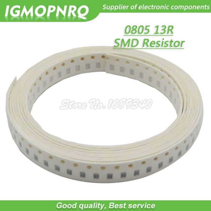 300pcs 0805 SMD Resistor 13 ohm Chip Resistor 1/8W 13R ohms 0805 13R