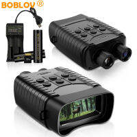 BOBLOV จอ LCD ขนาด 3 นิ้วแบบชาร์จไฟได้ 10X400 เมตร 850nm IR Night Vision แว่นตาสองตา Monocular Binoculars Telescope Scope 10X กล้องดิจิตอลซูมบอดี้ Body Camera HD 1080P Video Recorder เครื่องบันทึกวิดีโอพร้อมการ์ด 32GB กล้องส่องทางไกลตาเดียว