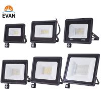 [HOT QQZIWWUJJWG 104] กลางแจ้ง LED PIR Motion Sensor Floodlight 220โวลต์100วัตต์50วัตต์กันน้ำความสว่างสูงสปอตไลสำหรับสวนถนนผนัง Floodlights