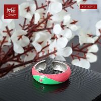 MT แหวนนิ้วเท้าเงินแท้ งานเคลือบสี Enamel Solid 925 Sterling Silver Toe Ring (str169) MT Jewelry มณีธารา