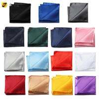 JLCWG สแควร์ Hanky ผ้าขนหนูหน้าอกธุรกิจ สูท hankies พ็อกเก็ตสแควร์ กระเป๋าสูทบุรุษ กระเป๋าธรรมดา ผ้าเช็ดหน้าผ้าซาติน