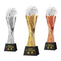 2023 Original Genuine Basketball Crystal Trophy Custom Metal NBA Personal MVP Assist King Creative Street Rebound King Game Lettering