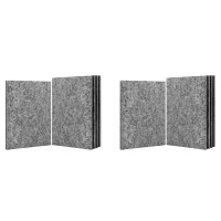 Self-Adhesive Felt Glides for Chairs, 5 mm Thick Chair Felt Glides for Furniture, Floor, Chair Legs Pack of 8