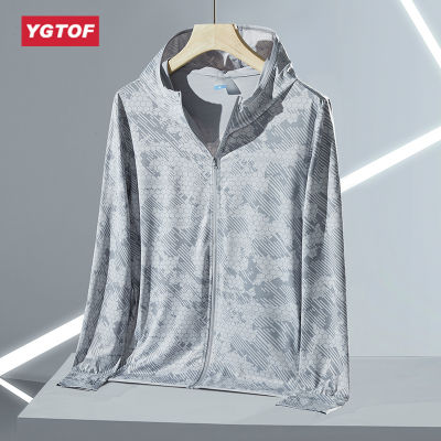 YGTOF เสื้อผ้าผู้ชายสำหรับผู้ชาย,เสื้อผ้ากันแดดกลางแจ้งที่มีน้ำหนักเบาและระบายอากาศได้ดีใส่สบาย