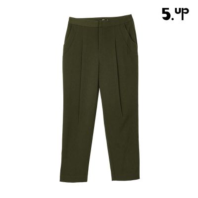 5UP กางเกงทรงกระบอก รุ่น YH55250 - สีเขียว