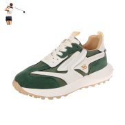 Women Spring Summer Golf Shoes Green Ladies Outdoor Sneakers for Golf