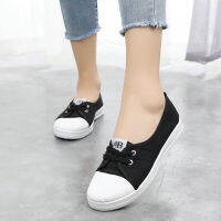 Girls Student School Canvas Shoes Female Fashion Non-slip Light Shoes Casual Compact Cloth Shoes