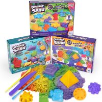 [COD] Cross-border new space toy sand mold set magic clay plasticine educational toys