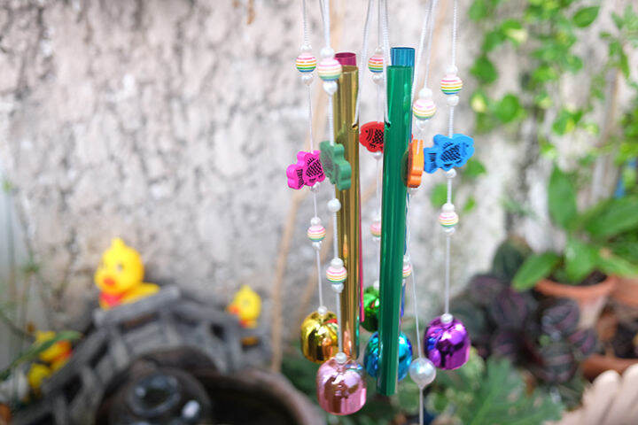 กระดิ่งลมโมบาย-wind-chime-กระดิ่งลม-เสียงเพราะ-กระดิ่งลม-เรียกทรัพย์-กระดิ่งลม-กระดิ่งลมมงคล-แท่งโมบาย-ระฆังสี-โมบายเสริมฮวงจุ้ย-ลายปลามงคล-ตกแต่งบ้าน-ตกแต่งสวน-กระดิ่งลม-ฮวงจุ้ย-wind-chimes