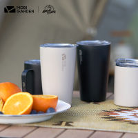 MOBI GARDEN แก้วน้ำ Tumbler เก็บอุณหภูมิ เก็บความเย็น เก็บความร้อน 350มล. สแตนเลส แบบพกพา เหมาะใช้ในออฟฟิศ แคมป์ปิ้ง เดนทาง กีฬา828