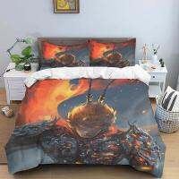 【hot】✁ WuKong King Print Three Piece Set Fashion Article Children or Adults for Beds Quilt Covers Pillowcases