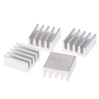 ‘；【-【=】 10 Pcs Aluminum Heatsink 11*11*5MM Electronic Chip Radiator Cooler With Thermal