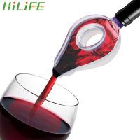 Hilife Barware Bar Tools ขวดเหล้า Pourer Wine Hopper Filter เครื่องเติมอากาศไวน์แดง