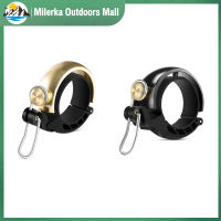 Milerka Outdoors Mall】ระฆังทองแดงปั่นระฆังจักรยานทองแดง7075T + กระดิ่งห่วงจักรยานกรอบแนววินเทจพร้อมกริ่งเสียงดังสำหรับจักรยานเสือภูเขา