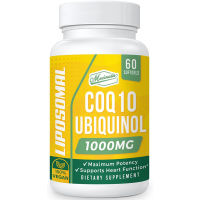 Mecinalis Liposomal ubiquinol CoQ10 1,000 mg. 60 Softgels Q10