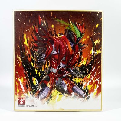 Banpresto jin burning falcon Ichiban Kuji Kamen Rider Artwork No.6-03 แผ่นรูป อาร์ตเวิร์ค งานจับฉลาก Zero 1 มุมไม่สวย