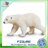 Safari Ltd. : SFR273329 โมเดลหมีขั้วโลก Polar Bear Model Action Figure Cartoon แอกชั่น ฟิกเกอร์ ของเล่น ของสะสม ของเล่นเด็ก ตุ๊กตา Mamy and Buddy