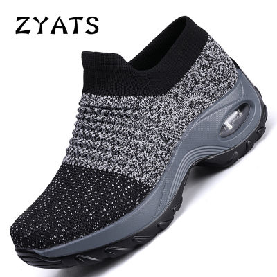 ZYATS รองเท้าปีนเขาผู้หญิงแบบสวมรองเท้าระบายอากาศตาข่ายคุณภาพสูงและใหม่ฤดูร้อนใหม่