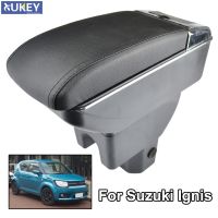 ที่เท้าแขนสำหรับ Suzuki Ignis 2016-2018ส่วนที่เหลือแขนสองชั้นกล่องเก็บตกแต่ง2017รถจัดแต่งทรงผม