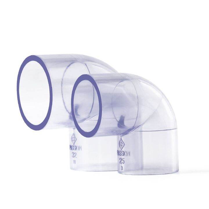 1pc-upvc-pipe-connector-20-25-32-40-50mm-transparent-straight-elbow-tee-joints-aquarium-water-pipe-adapter