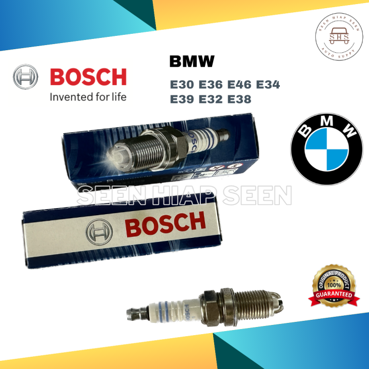Bosch F7LDCR Spark Plug 0241235751 for BMW E30 E36 E46 E34 E39 E32 E38 ...