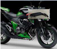 มีฝาปิดถังด้านซ้ายหรือด้านขวาพลาสติกสีดำด้านเหมาะสำหรับ Z800 Kawaski Z800ชิ้นส่วนหัวฉีดฝาครอบแต่งรถ2013-2017