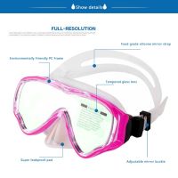 ✥ Swimming Waterproof GOGGLES ANTI FOG Adjustable Diving Large Frame Glasses HD Diving Glasses