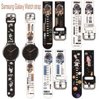 Astronaut series 20mm 22mm Band for Samsung Galaxy Watch 4/Classic/active 2 Gear s3/S2 silicone bracelet Huawei GT/2/GT2/3 Pro