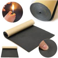 Car Sound Proofing Deadening Mat Heat Closed Cell Foam Anti-noise Car Truck Sound Insulation Cotton 3/6/8/10mm Thickness 50x30cm