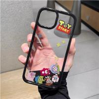 ANBV MALL เคสโทรศัพท์มือถืออะคริลิคใส แบบแข็ง ลาย Toy Story สําหรับ iphone 14 pro Max 11 13 12 7Plus 8 X XS Max