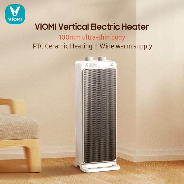 VIOMI Vertical Electric Heater 2000W PTC Ceramic Fast Heat Low Noise Three  Levels Temperature Wide Warm Supply Space-saving Home Warmer | Lazada  Singapore