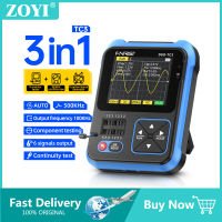 ZOYI FNIRSI DSO-TC3 Digital Oscilloscope Transistor Tester เครื่องกําเนิดสัญญาณฟังก์ชั่น 3 In 1 Multifunction Electronic Component Tester