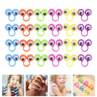 Teniron 24pcs Eye Finger Puppets ตาแหวนแหวนลูกตาชอบของเล่นสำหรับเด็กสำหรับผู้ใหญ่