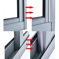 【CW】 4/8/12pcs Adhesive Window Strip Soundproof Windproof Dustproof Strips gap Filler Hardware