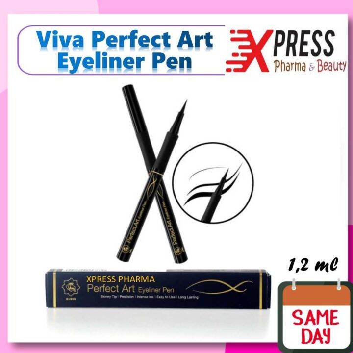 ⚡XPRESS⚡ VIVA Queen Perfect Art Eye Liner Pen Eyeliner Pensil Lazada Indonesia