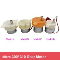 【YF】✈♚  300 310 Worm Gearbox Motor 6V 12V Slow Speed Reducer Reduction for Model/ Lights