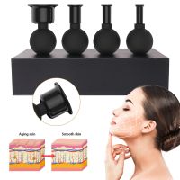 【CC】○●✔  Cupping Set Chinese Physiotherapy Ventosas Hijab Face Jars Cellulite Cups Massager Rubber Glass