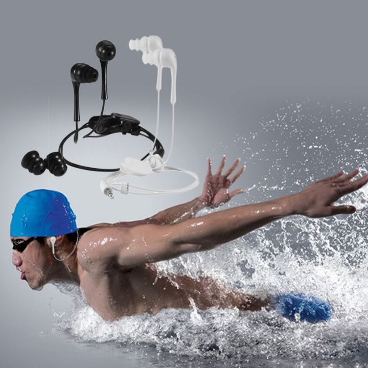 003หูฟังอินเอียร์ของแท้กันน้ำ-ipx8ชุดหูฟังแบบมีสายสำหรับว่ายน้ำใต้น้ำสำหรับโทรศัพท์มือถือ-mp3