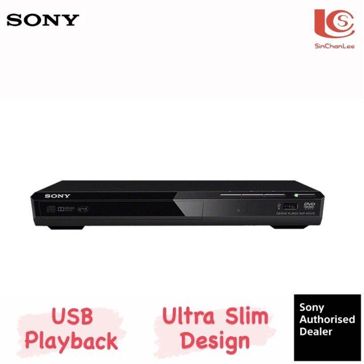 SONY DVD Player with USB Connectivity DVPSR370 Lazada