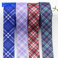 【hot】！ 1 25mm 1-1/2 38mm lattice ribbon 10 yards handmade materials gift wrapping headwear Grosgrain ribbons